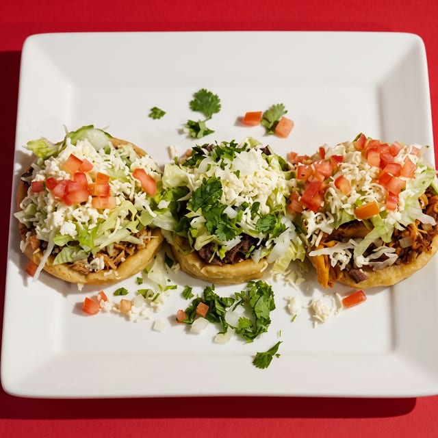 Sopes Con Carne.