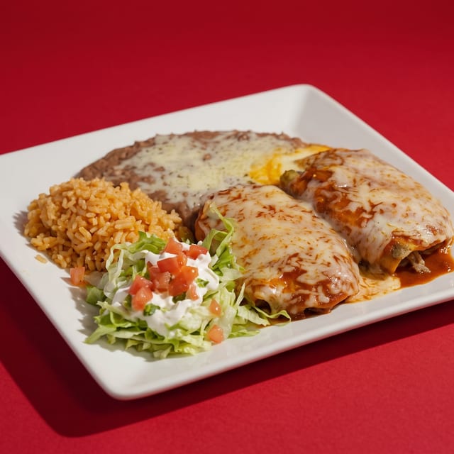 Beef Enchiladas.